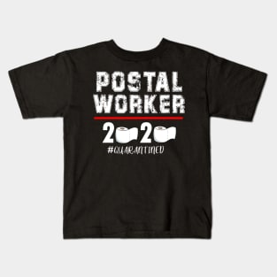Post worker quarantined 2020 Kids T-Shirt